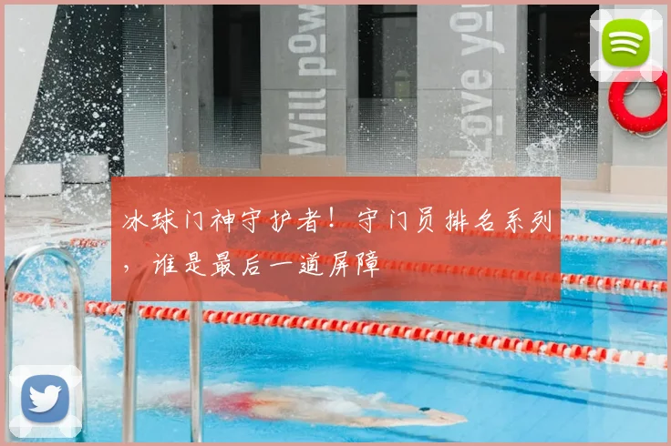 冰球门神守护者！守门员排名系列，谁是最后一道屏障