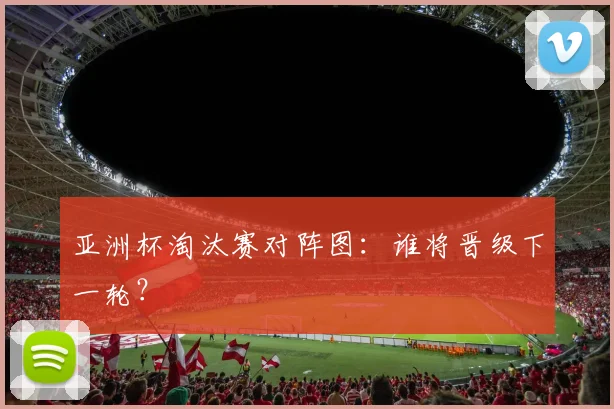 亚洲杯淘汰赛对阵图:谁将晋级下一轮?